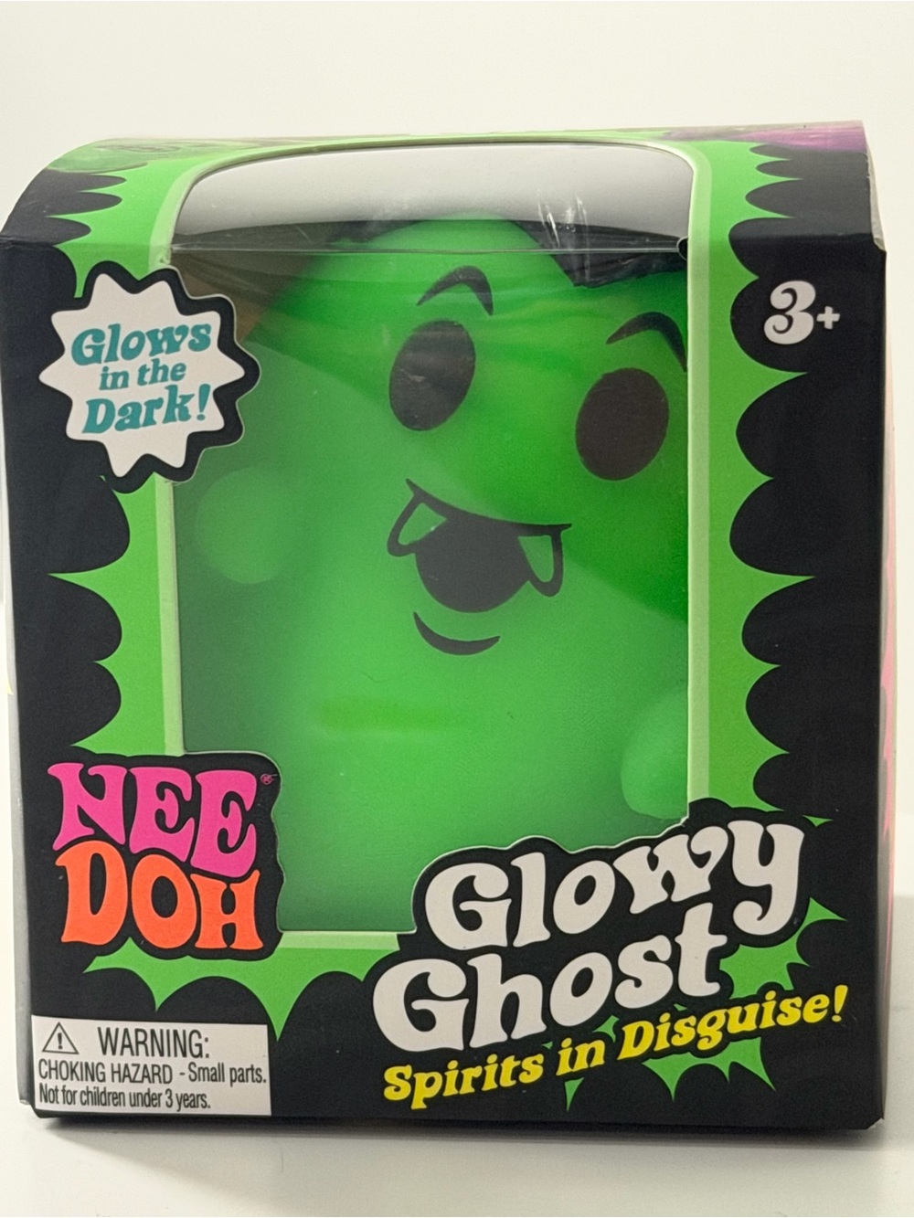 Glowy Ghost Glow-in-the-Dark Green Figure